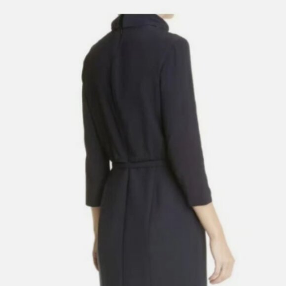 Hugo Boss DIETTE Mock Neck Long Sleeve Pencil Dress MSRP$695 German Luxury Brand - Picture 12 of 15